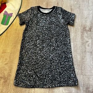 Treasure & Bond Black Sequin Top